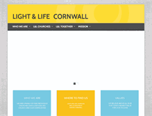 Tablet Screenshot of lightandlife.co.uk